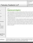 Tatro Tekosky Sadwick LLP - Law Firm in Los Angeles, CA