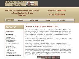 Mr. Charles P. Brown (Albemarle, North Carolina)