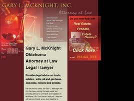 Gary L. McKnight (McAlester, Oklahoma)