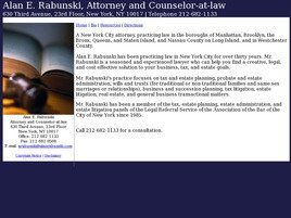Alan Edward Rabunski (Great Neck, New York)