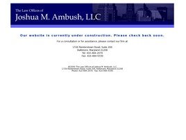 Joshua M. Ambush (Baltimore, Maryland)