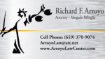 Richard Frank Arroyo (Chula Vista, California)