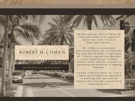 Robert M. Cohen (Beverly Hills, California)