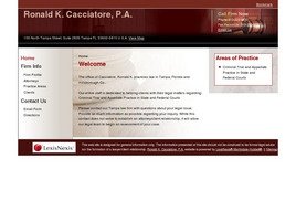 Mr. Ronald Keith Cacciatore (Tampa, Florida)