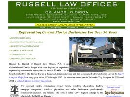 Mr. Rodney Laird Russell (Orlando, Florida)