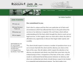 Rudolph Francis Jass, Jr. (San Antonio, Texas)