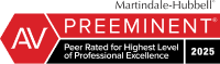 Martindale-Hubbell Peer AV Preeminent Rating